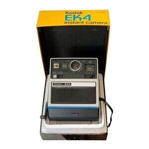 Vintage KODAK EK4 Instant Print Film Camera With BOX Polariod